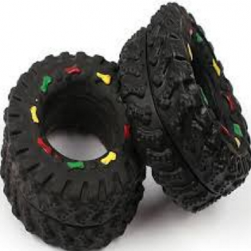 1pc Animal Sound Tire Shape Toy