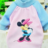 Cartoon Print Puppy Warm Coat