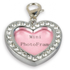Rhinestone Mini Photo Frame Pet Tag